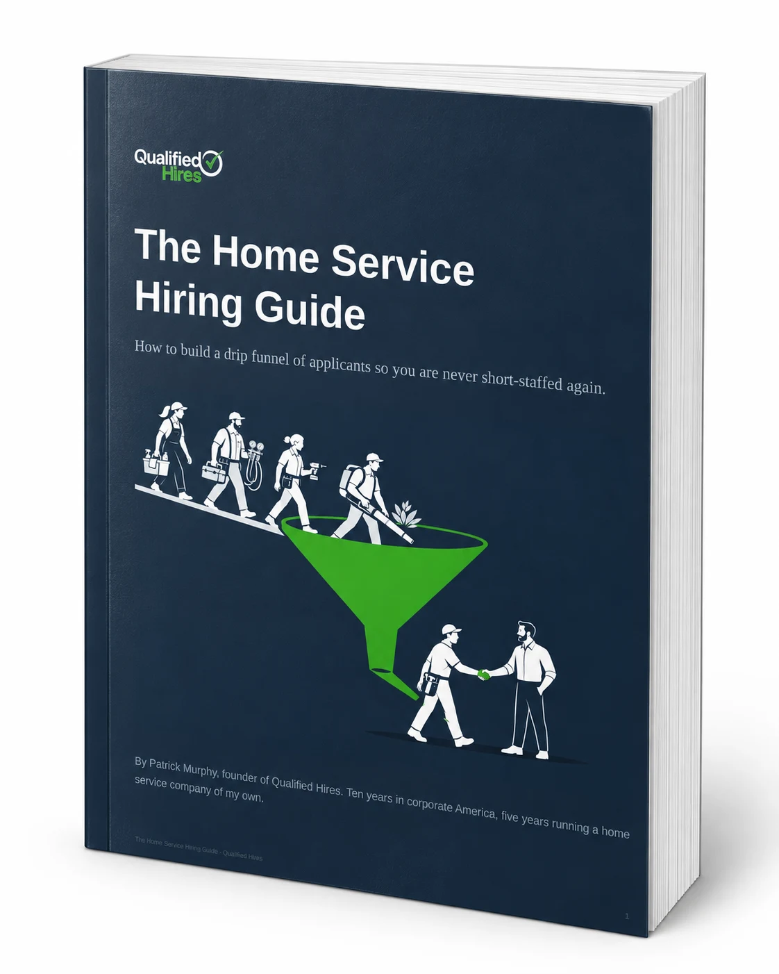 The Home Service Hiring Guide as a printed book